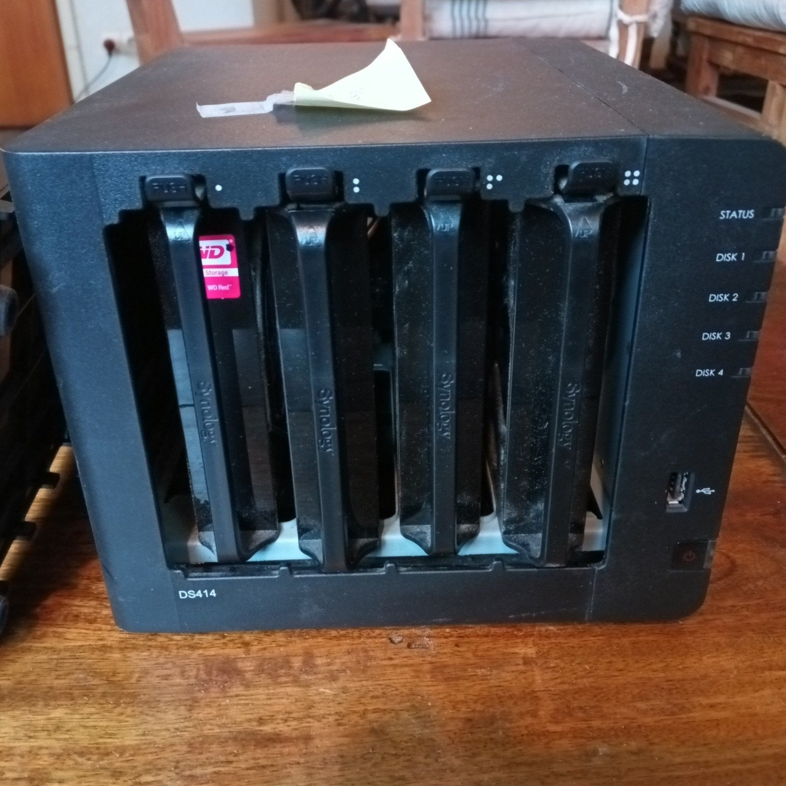 Synology DiskStation DS414 NAS - 4-bay opslagserver, Ophalen