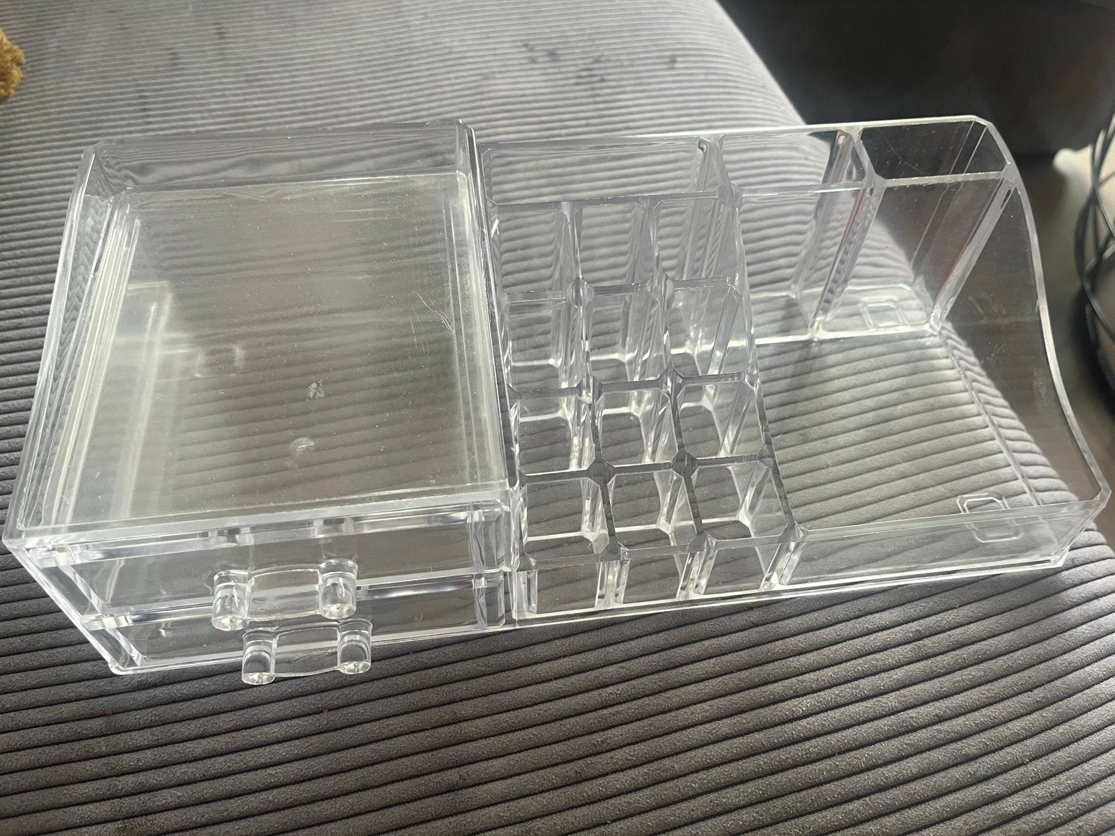 Transparante Make-up Organizer met Lades en Vakken, Ophalen of Verzenden, Zo goed als nieuw, Overige kleuren, Hardcase