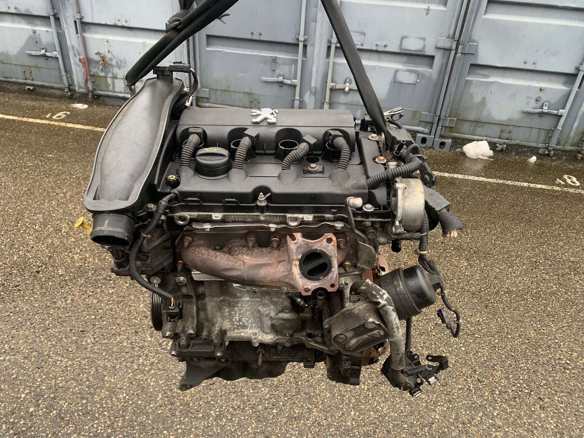 motorblok peugeot citroen 1.6 turbo THP werking onbekend 5FX, Gebruikt, Citroën, -, -
