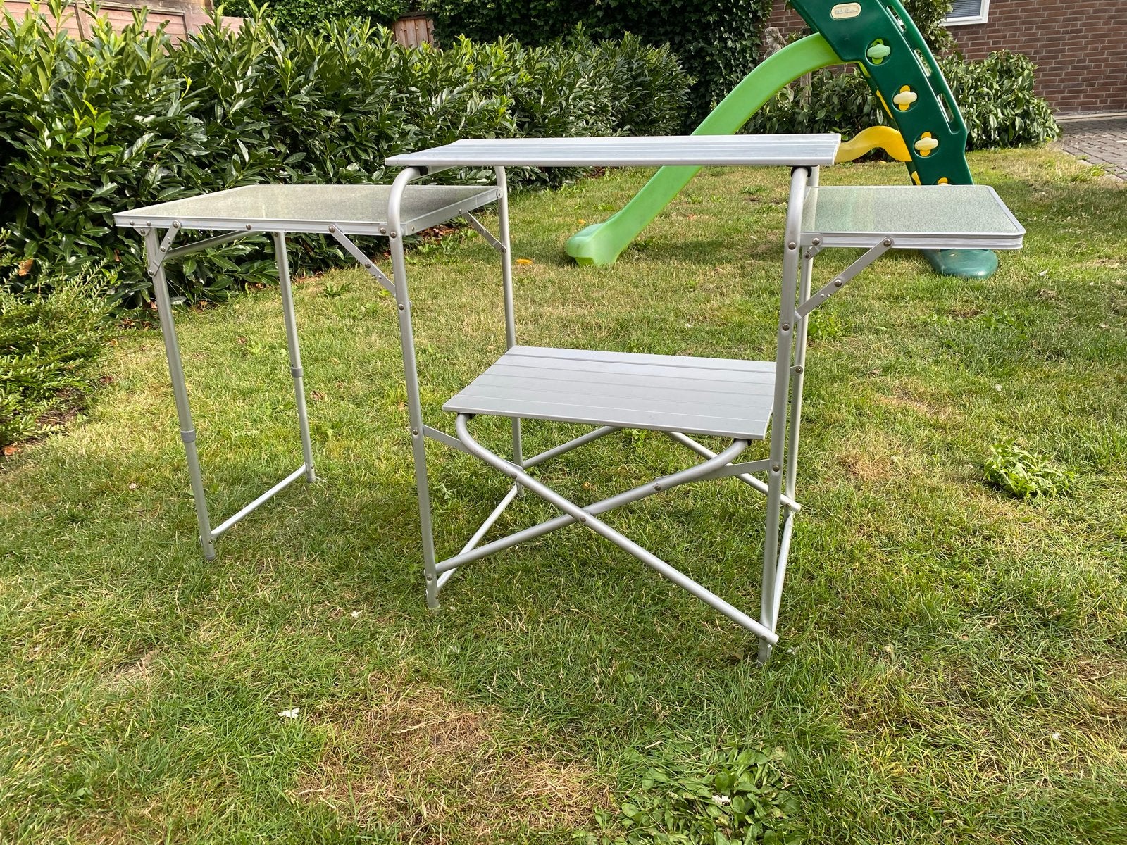 BO-CAMP Campingkeuken / Opvouwbare Campingtafel, Ophalen of Verzenden, Gebruikt, Campingtafel