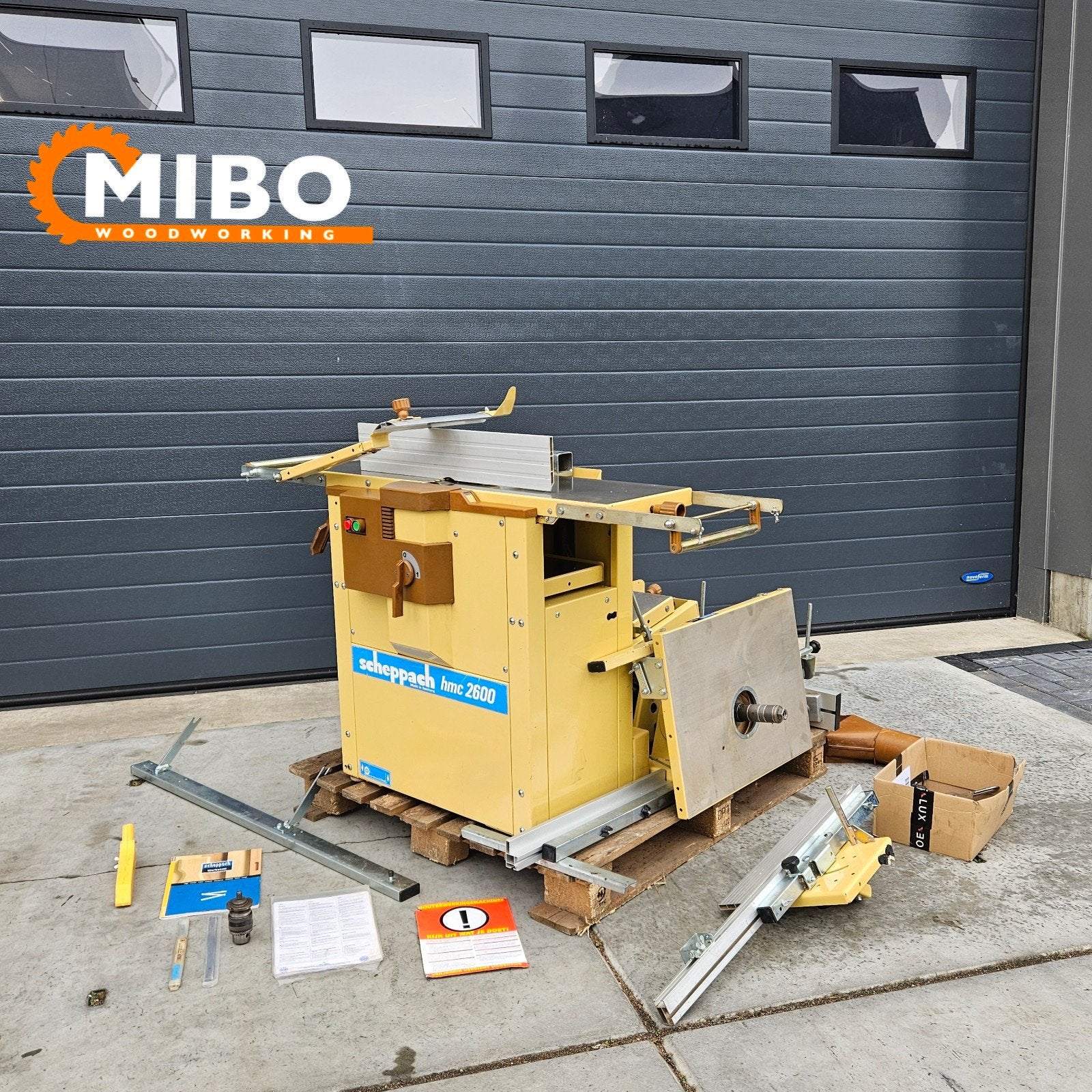 Scheppach combinatiemachine 5in1 combinatie machine ***, 70 mm of meer, Overige typen, Scheppach scm robland felder hammer martin