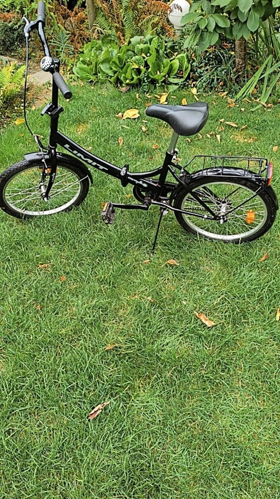 Te koop een Limit vouwfiets (NIEUWSTAAT), Fietsen en Brommers, Fietsen | Vouwfietsen, Terugtraprem, Heren, 16 tot 18 inch, Zo goed als nieuw