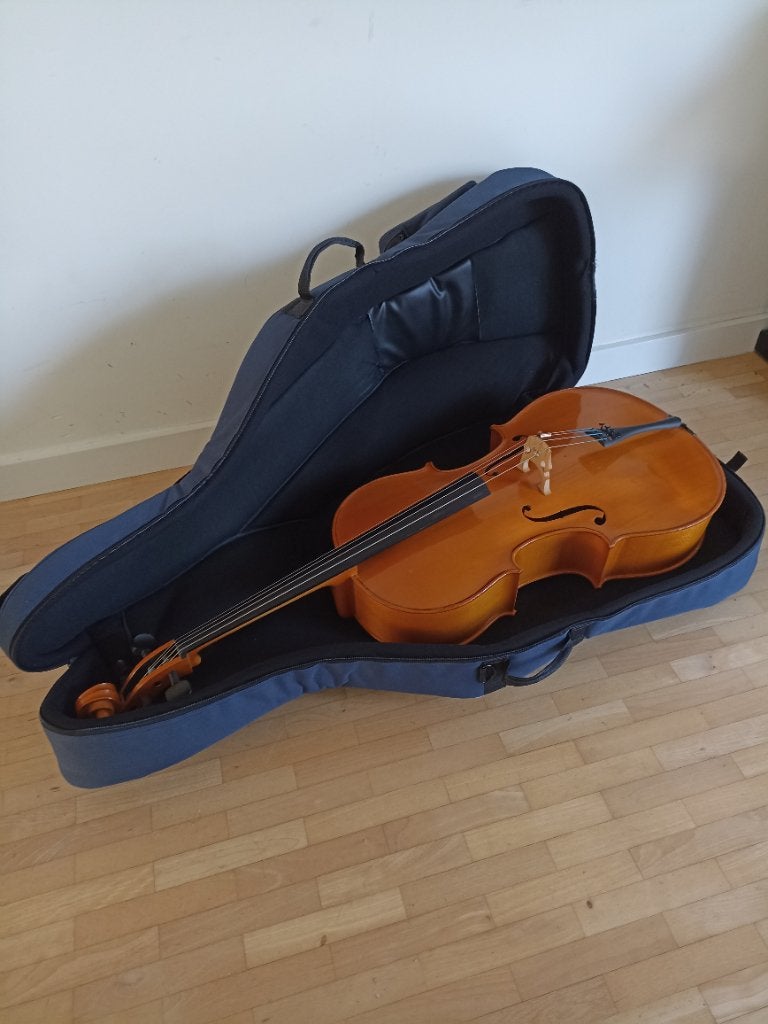 3/4 cello, Muziek en Instrumenten, Strijkinstrumenten | Cello's, Ophalen, Zo goed als nieuw, 3/4-cello