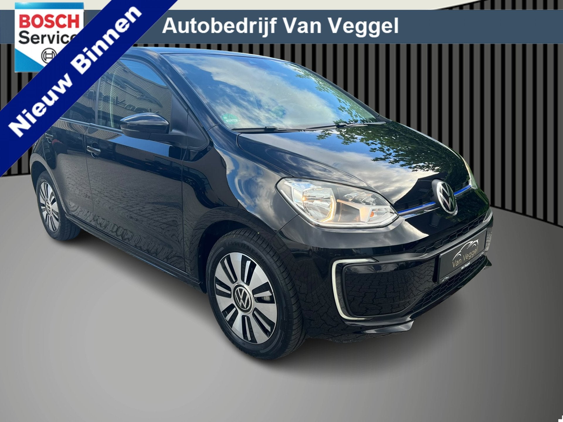 Volkswagen e-Up! e-up! SOH 96% multi stuur, airco, stoelverw, Auto's, Stof, Gebruikt, Te koop, Verwarmde buitenspiegels