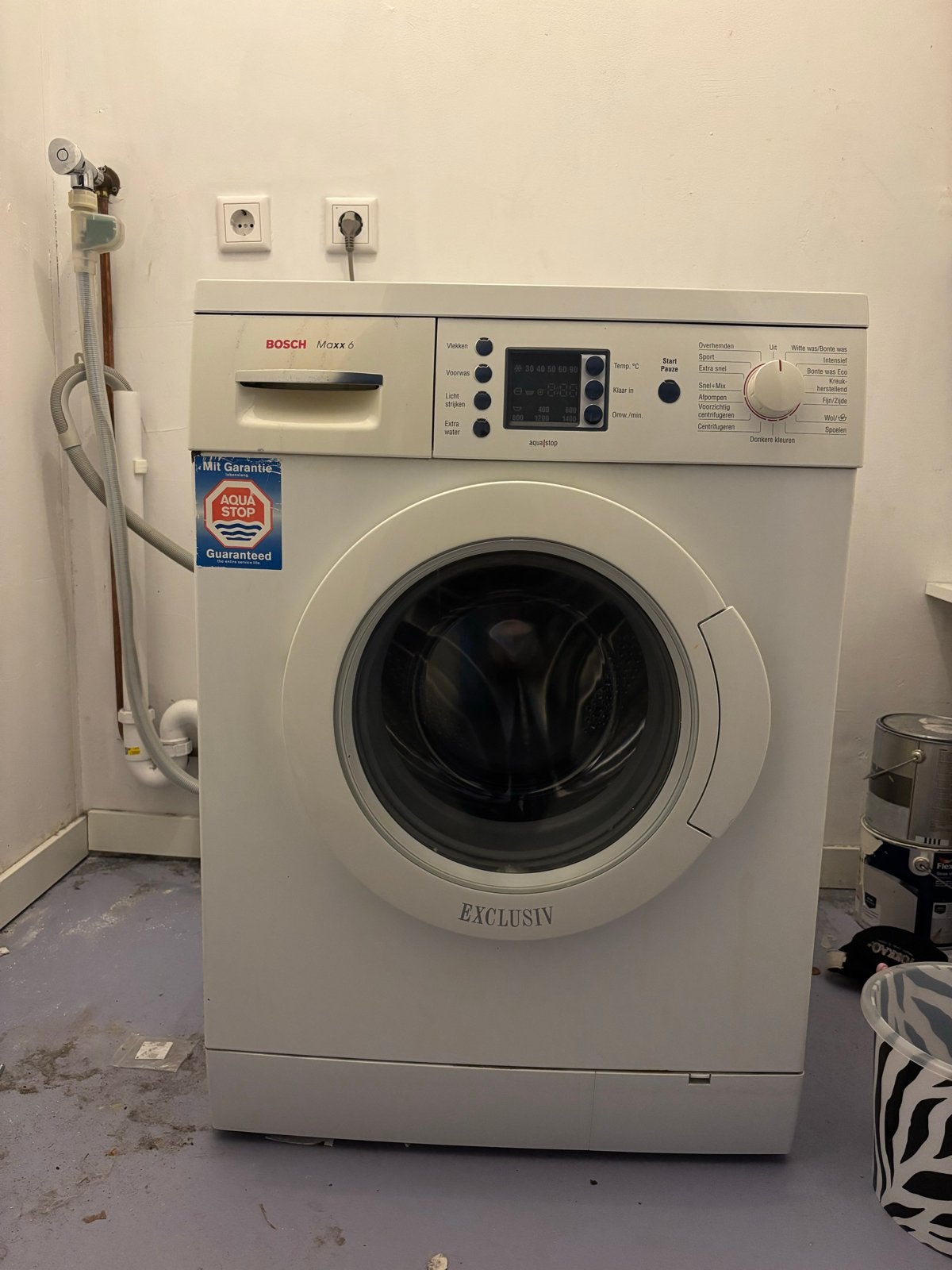 Bosch Maxx 6 Voorlader Wasmachine - Prima Staat, Witgoed en Apparatuur, Wasmachines, Gebruikt, Ophalen of Verzenden, Voorlader