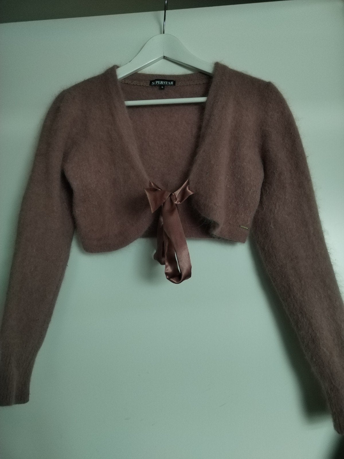 Superstar fuzzy bolero maat S/M, Ophalen of Verzenden, Roze, Maat 36 (S), Gedragen