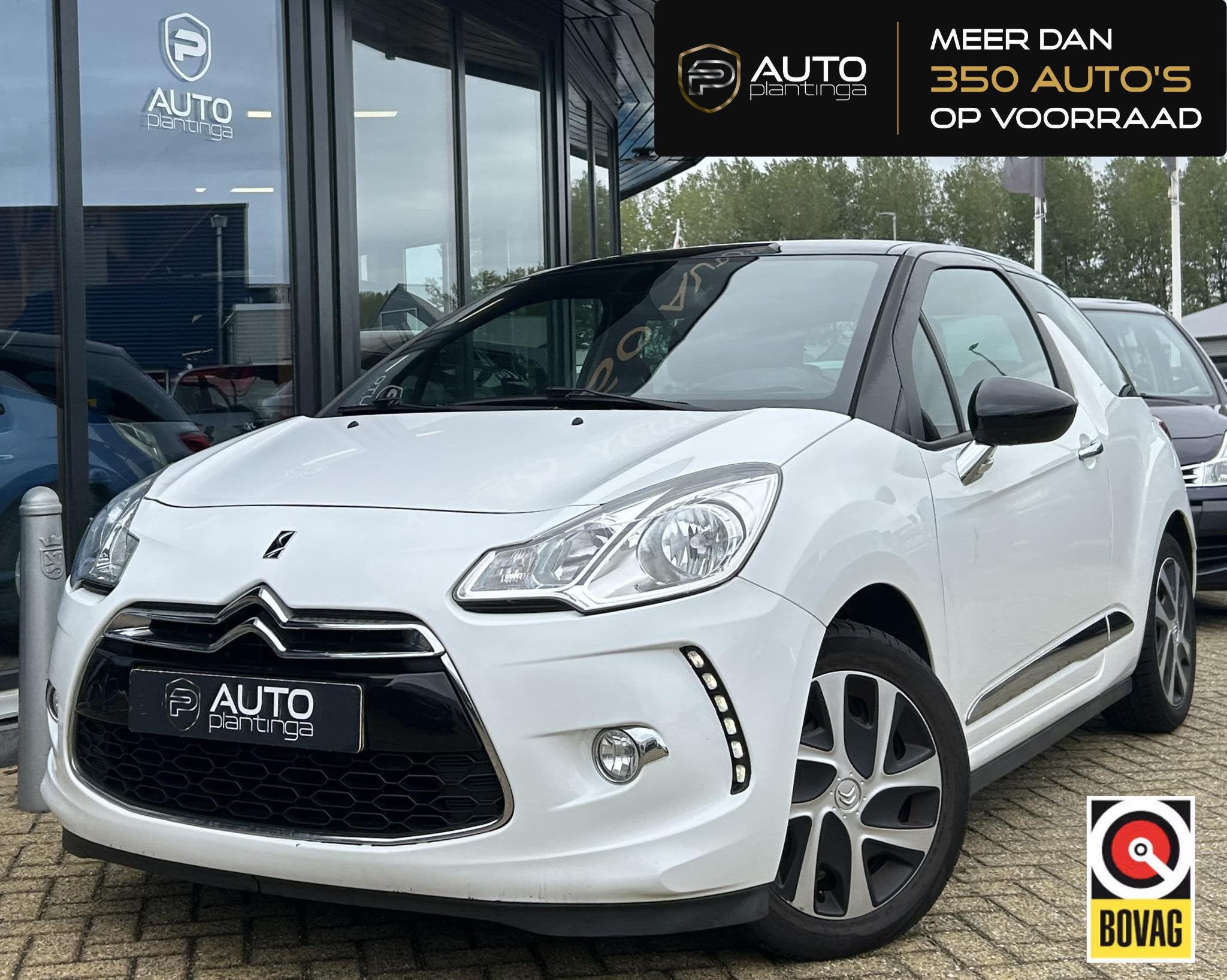Citroen DS3 1.2 e-VTi ETG So Chic 82PK | AUTOMAAT | DEALERON, Auto's, Stof, Gebruikt, 1199 cc, 82 pk
