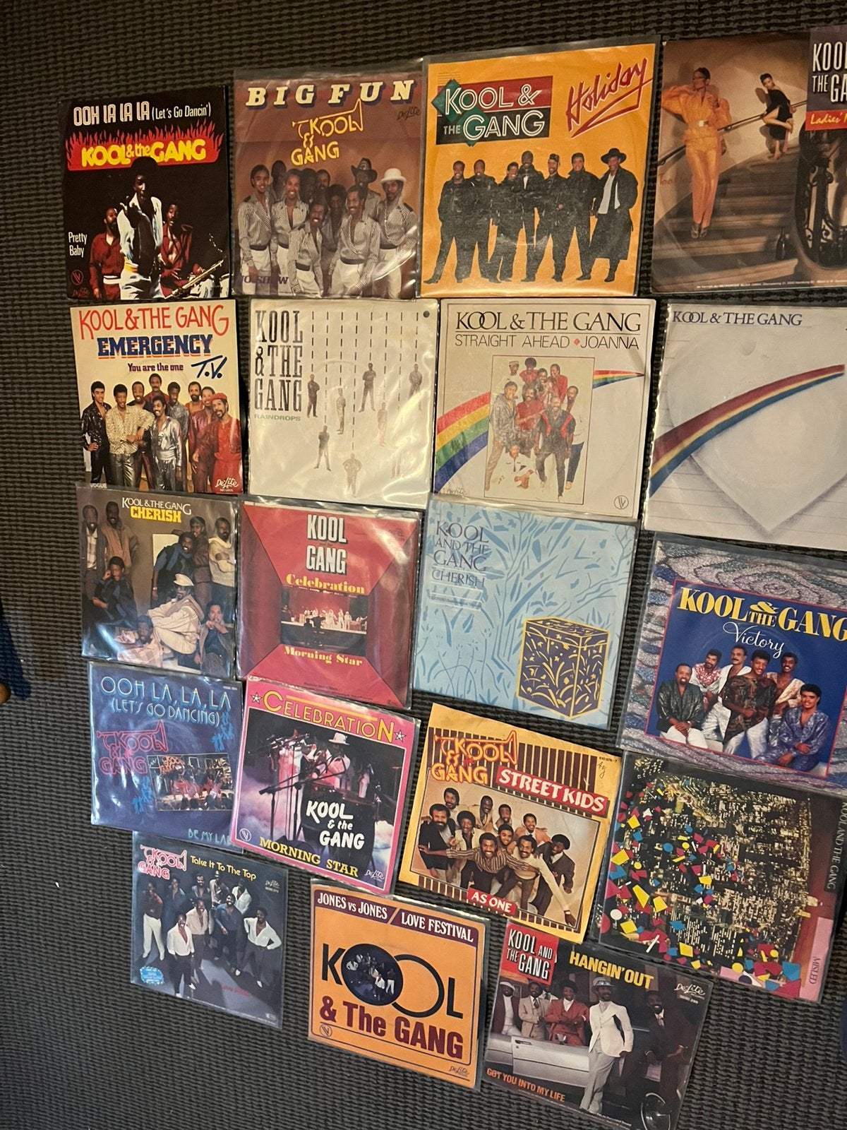 Kool&The Gang- singles verzameling, Verzenden, Zo goed als nieuw, Pop