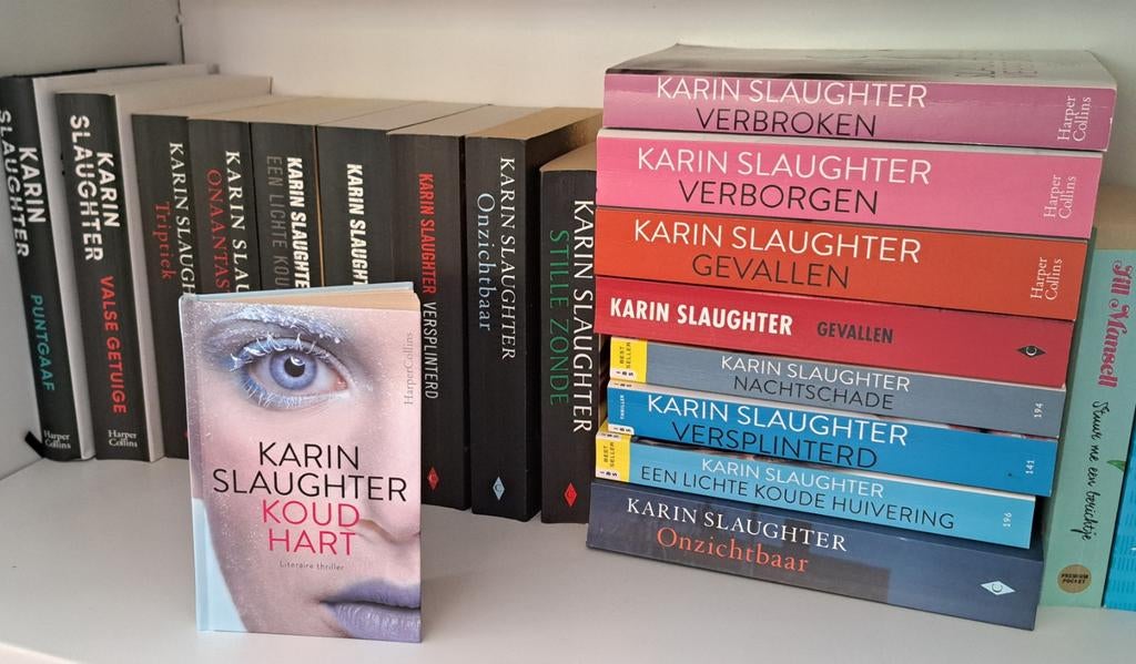 Karin Slaughter Boeken Collectie - Thrillers, Boeken, Ophalen of Verzenden, Gelezen, Karin Slaughter, Nederland