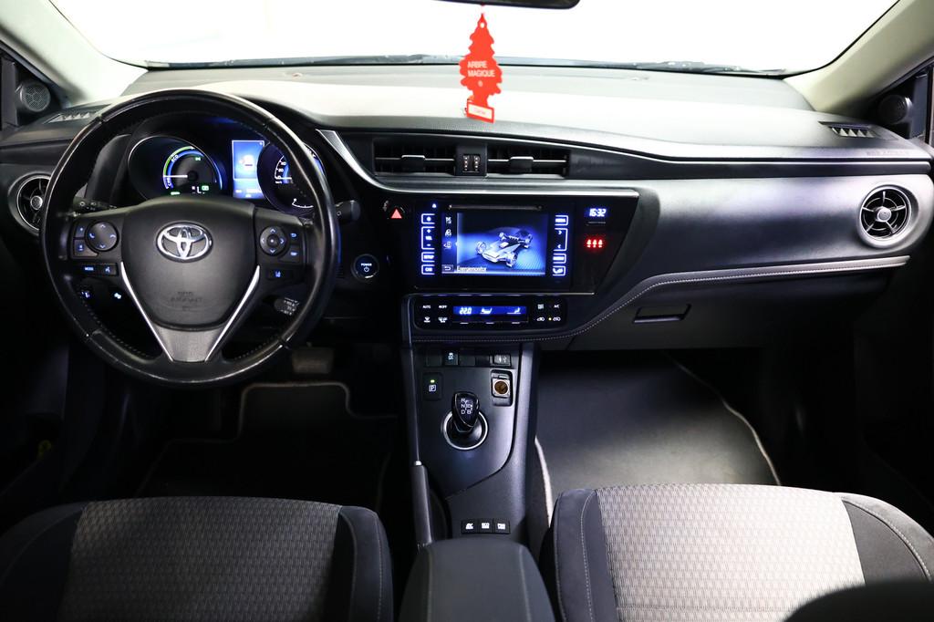 Toyota Auris 1.8 Hybrid Aspiration CAMERA BT ALCANTARA CRUIS, Auto's, 136 pk, 4 cilinders, Blauw, Alcantara