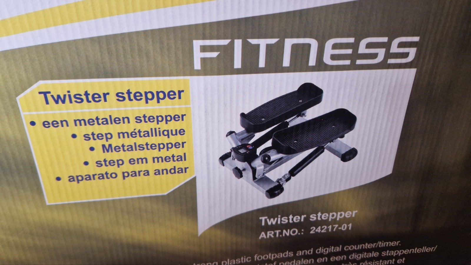 Stepper Rucanor met digitale teller nieuw in doos, Sport en Fitness, Fitnessmaterialen, Ophalen of Verzenden, Nieuw, Benen, Stepbank