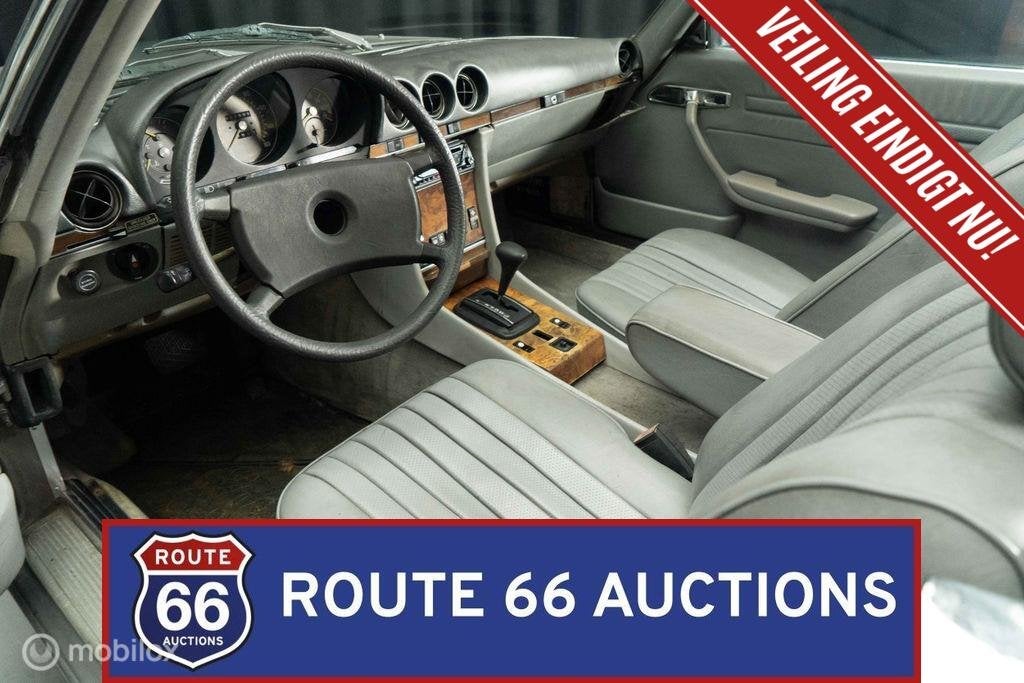 Mercedes-Benz 380 SL | 1982 | Route 66 Auctions, Auto's, Overige carrosserieën, Zwart, Mercedes-Benz, Bedrijf