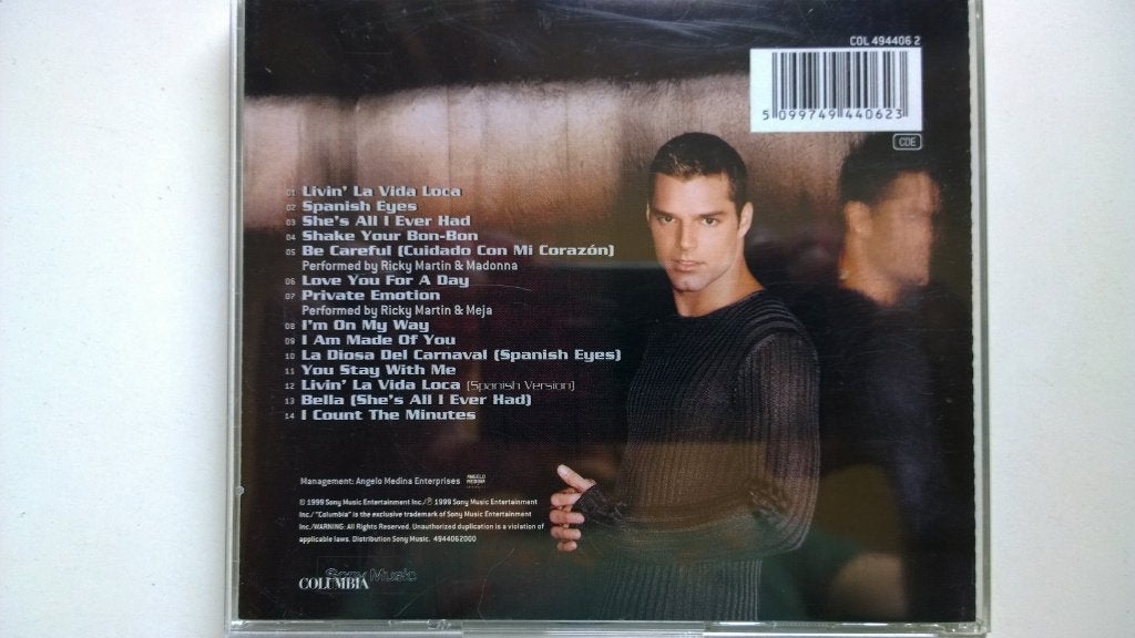 Ricky Martin - Ricky Martin, Ophalen of Verzenden, Zo goed als nieuw