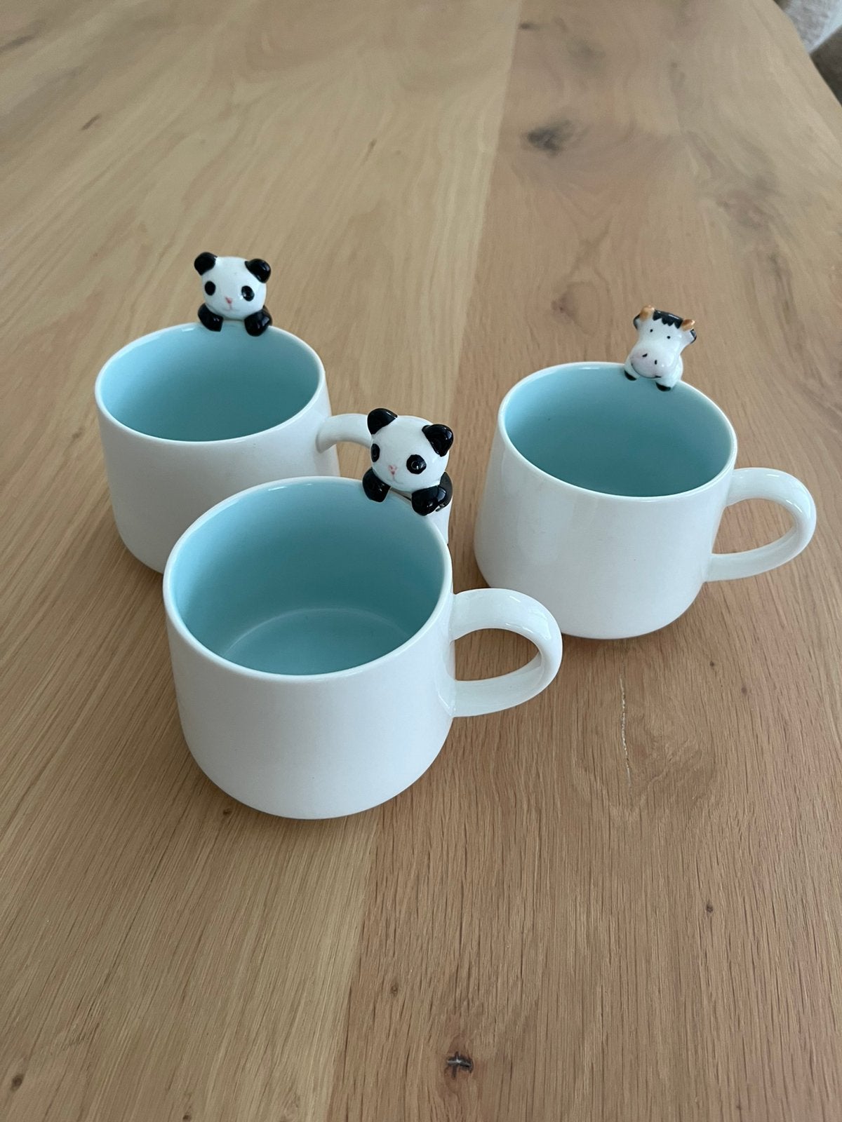 Kopjes met dieren, Ophalen of Verzenden, Zo goed als nieuw, Overige stijlen, Kop(pen) en/of Schotel(s)
