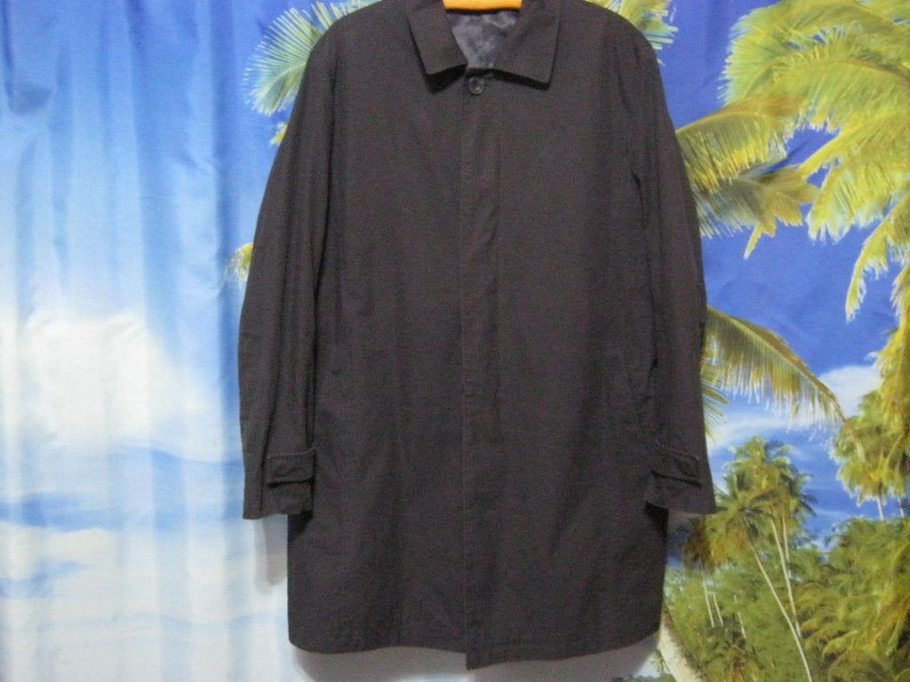over jas d. blauw katoen mt 46 T.M Lewin, Blauw, T.M Lewin, Ophalen of Verzenden, Gedragen
