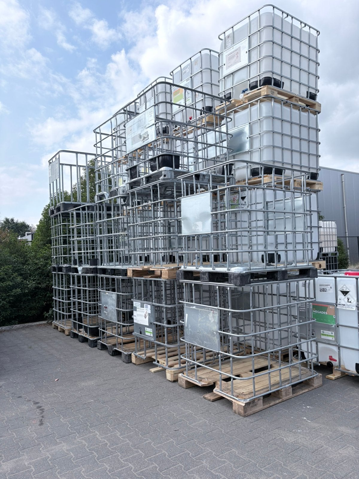 IBC container, kraten, Ophalen, 100 cm of meer, 60 cm of meer, Overige typen