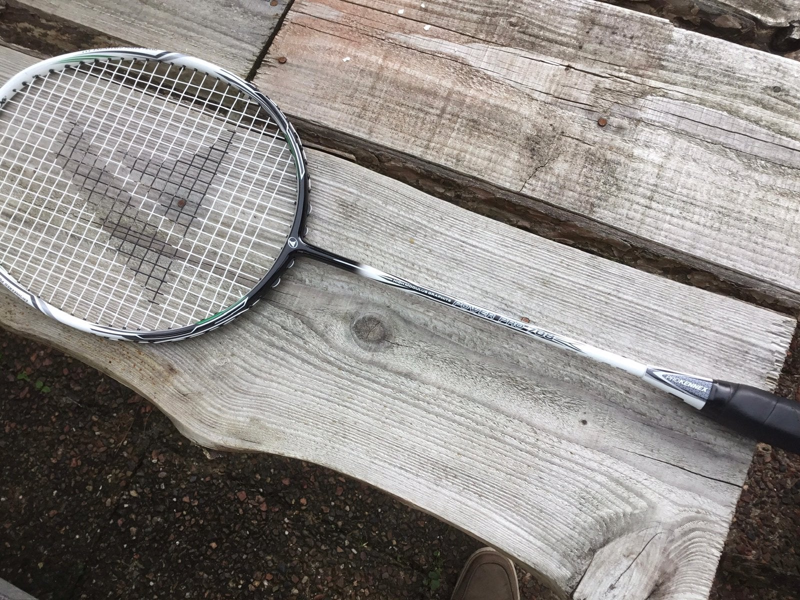 Badminton racket met tassen zo goed als nieuw, Sport en Fitness, Badminton, Ophalen of Verzenden, Zo goed als nieuw, Racket(s)
