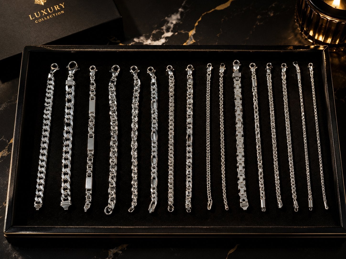 Dikke Zilveren Armbanden - Luxe Collectie, Ophalen of Verzenden, Nieuw, Zilver