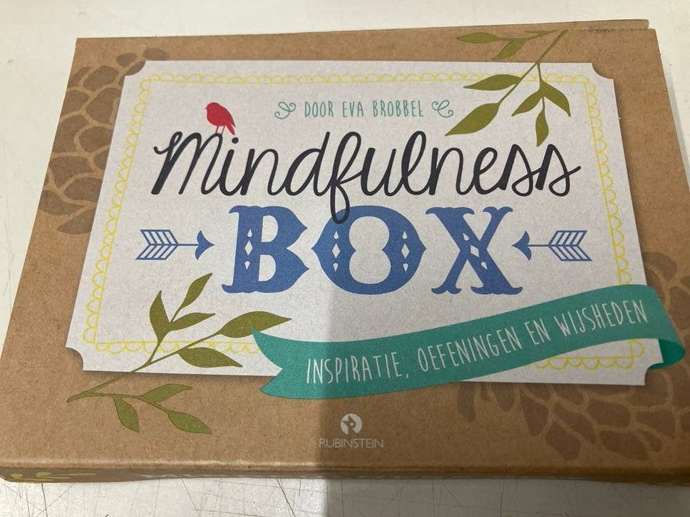 Mindfulness Box: Inspiratie, Oefeningen en Wijsheid, Ophalen of Verzenden, Zo goed als nieuw, Meditatie of Yoga, Overige typen