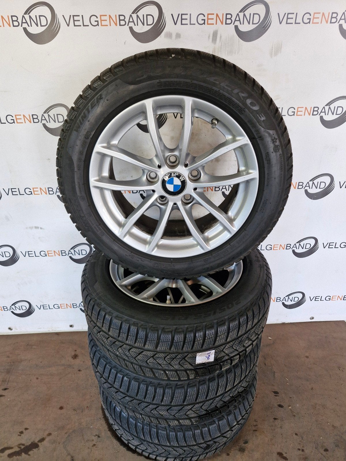 Winterset BMW 1 serie F20 2 serie F22 5x120 205 55 16 72.5, Ophalen, Gebruikt, 16 inch, .