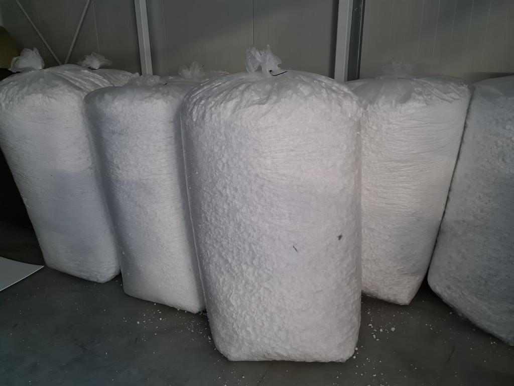 Piepschuim (EPS) kruipruimte isolatie vlokken á 1000 liter, Nieuw, 15 m² of meer, Vloerisolatie, Piepschuim (Tempex)