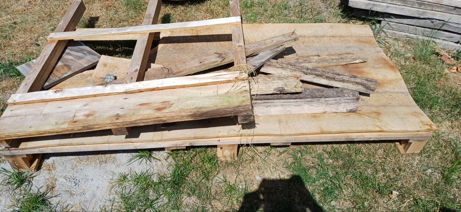Resthout, Ophalen, Minder dan 25 mm, Pallet, Minder dan 200 cm
