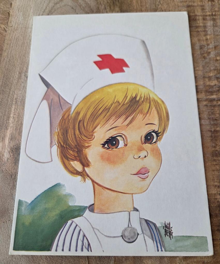 Verpleegster - Will Berg, Verzenden, 1960 tot 1980, Ongelopen, Kinderen