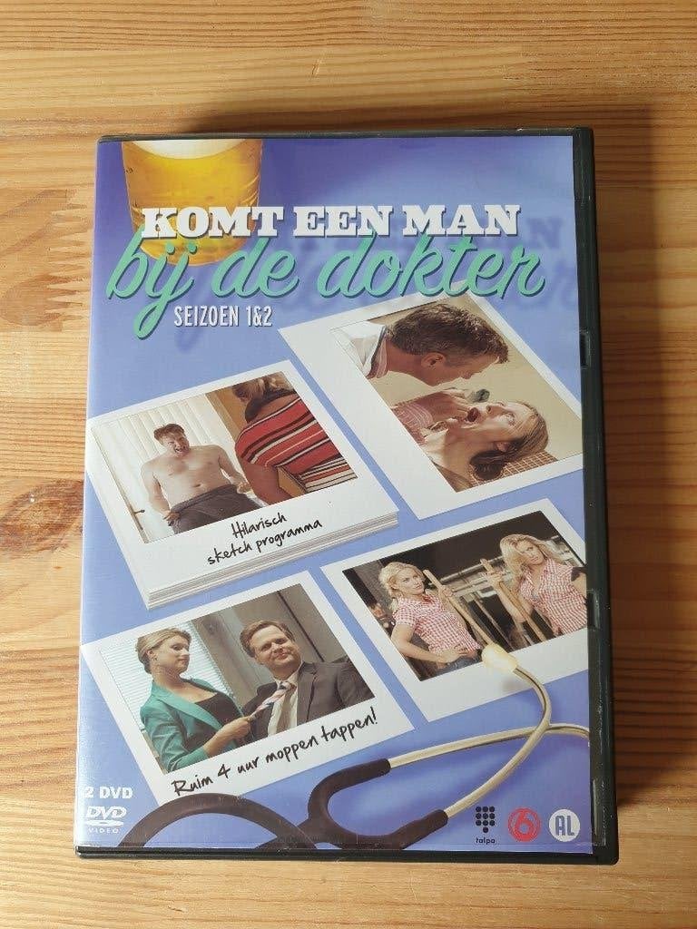 Dubbel DVD - Komt een man bij de Dokter - Seizoen 1 en 2, Cd's en Dvd's, Dvd's | Tv en Series, Alle leeftijden, Ophalen of Verzenden