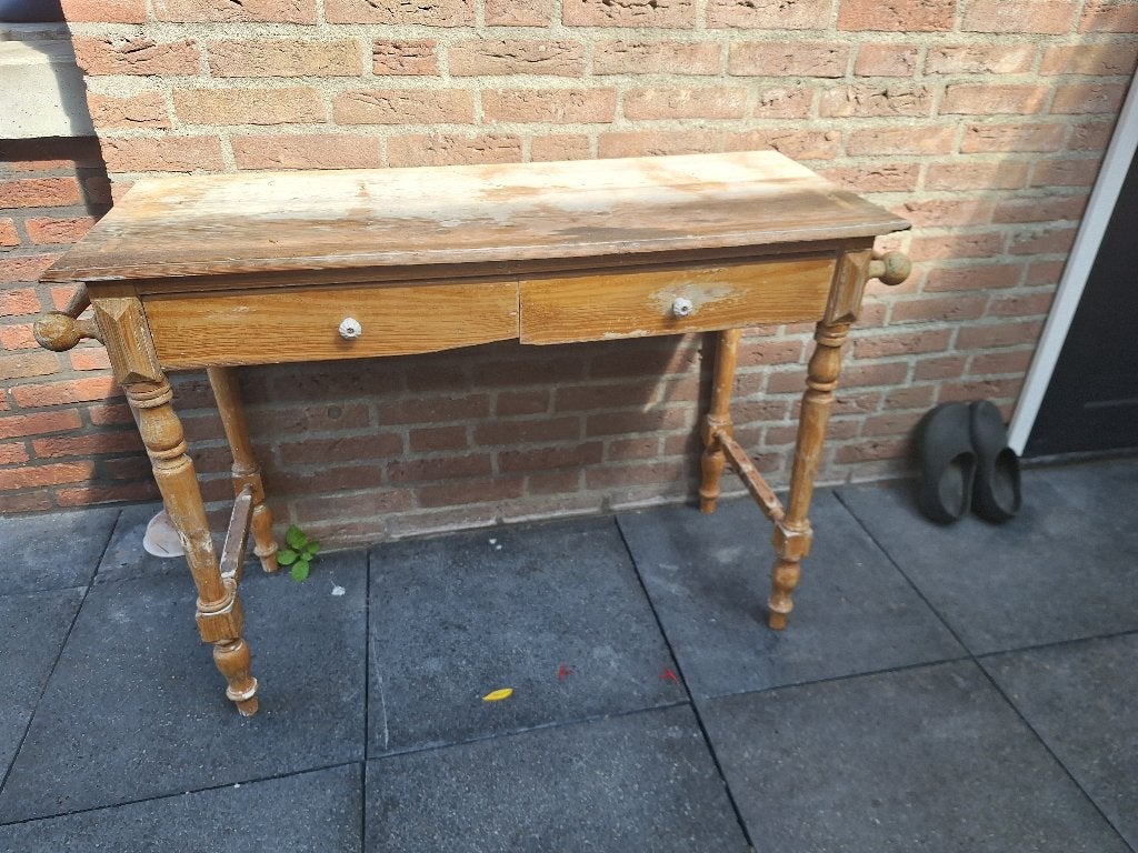 Sidetable, Huis en Inrichting, Tafels | Sidetables, Ophalen, 100 tot 150 cm, Zo goed als nieuw, 25 tot 50 cm