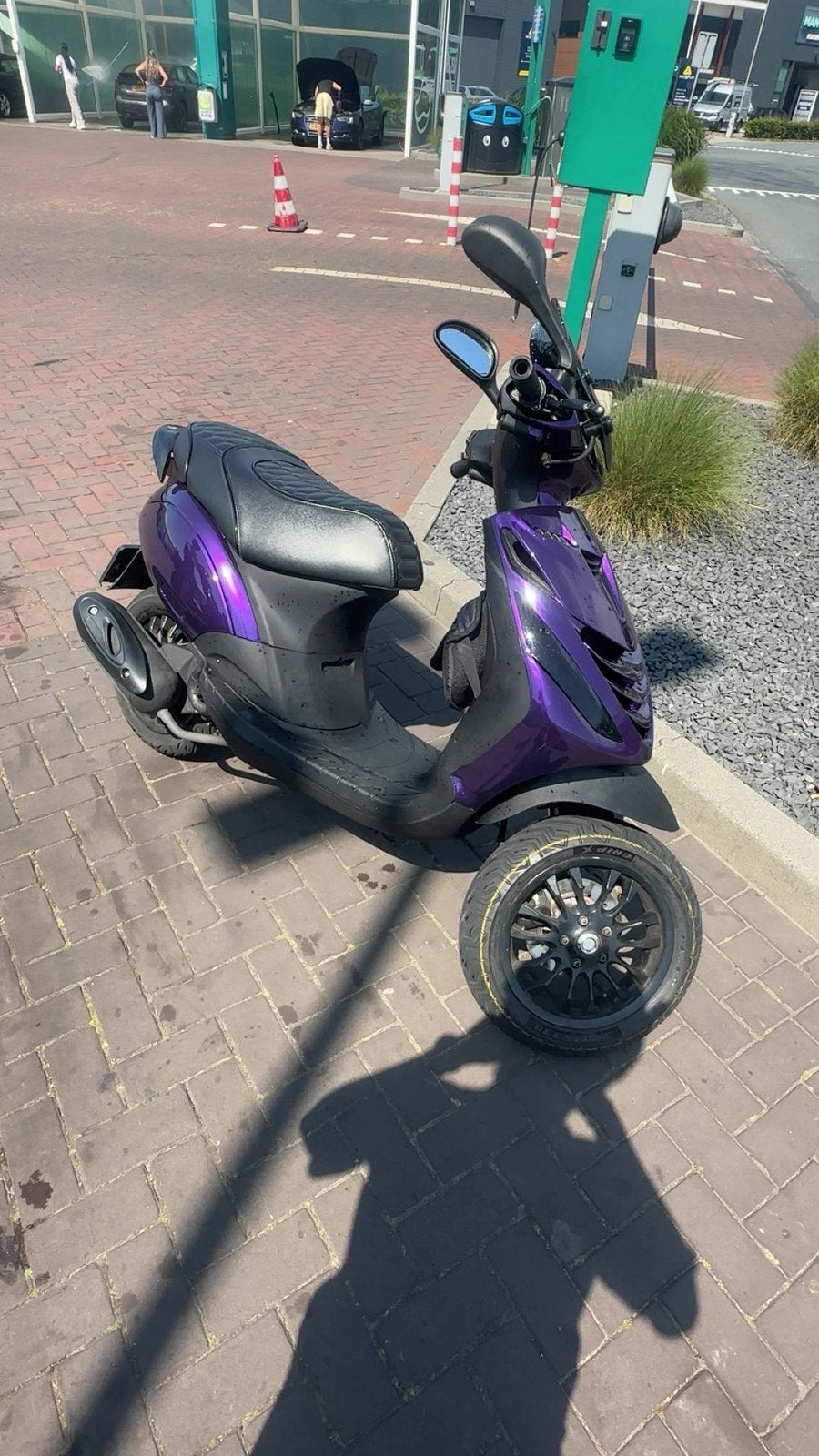 Vespa velgenset teruil tegen piaggio fly velgenset, Ophalen of Verzenden, Zo goed als nieuw, Benzine, Fly
