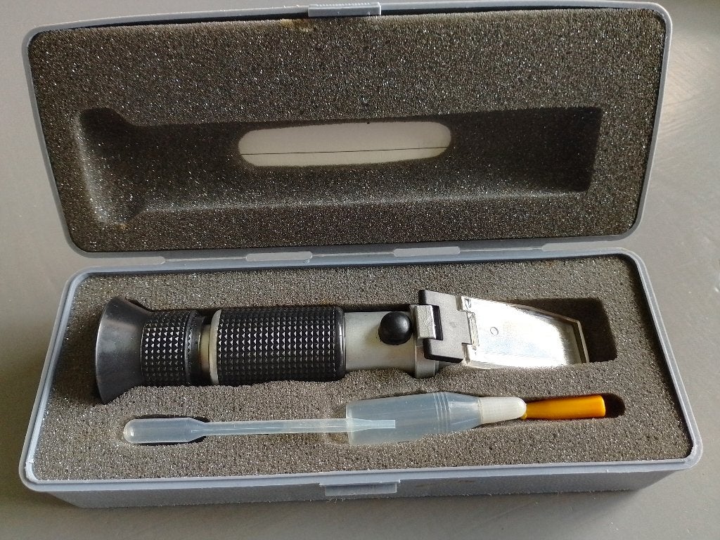 draagbare refractometer, Doe-het-zelf en Verbouw, Ophalen of Verzenden, Zo goed als nieuw, Vocht of Vloeistof