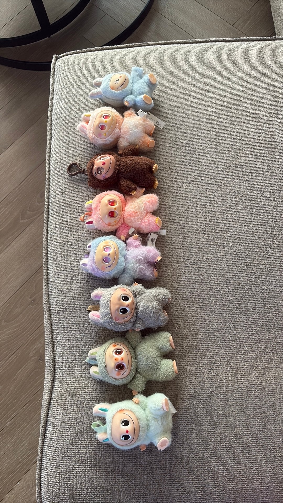 labubu per stuk €5, Kinderen en Baby's, Speelgoed | Knuffels en Pluche, Ophalen, Zo goed als nieuw, Meerkleurig, Overige typen
