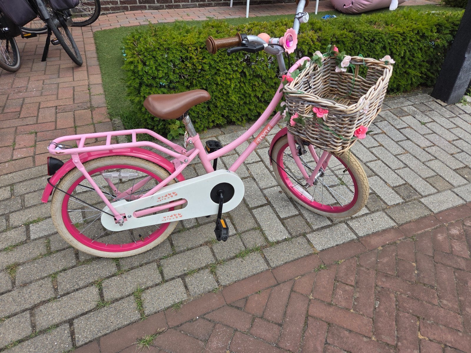 Meisjesfiets 18 inch, Ophalen, 18 inch