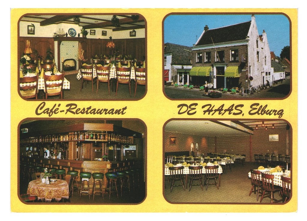 43245 Elburg Gld jr 70 80 Restaurant De Haas Niet gelopen I