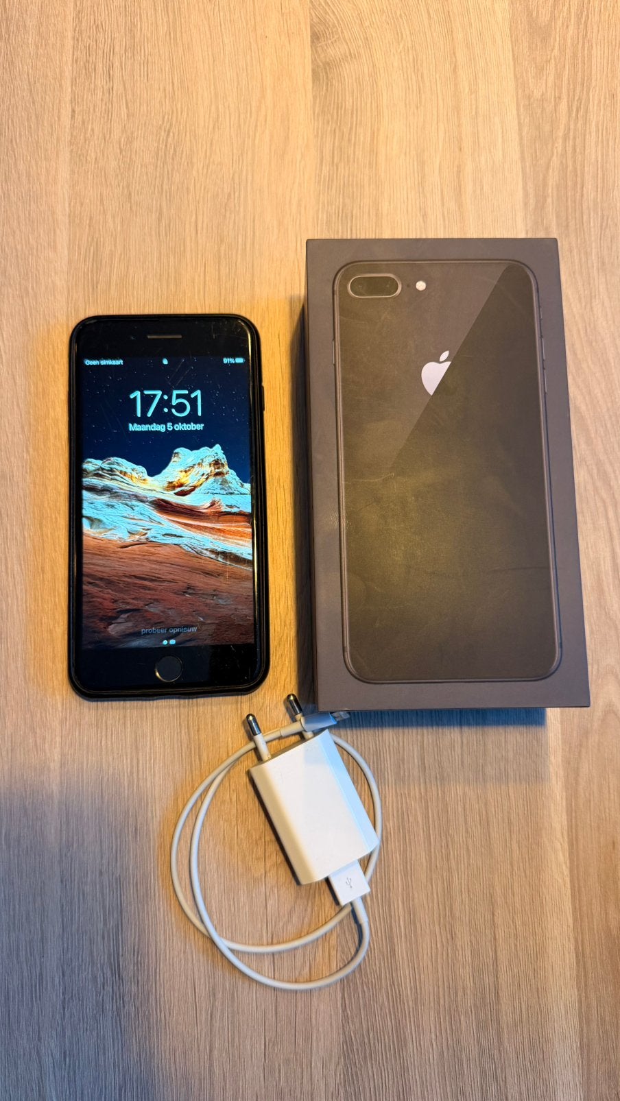 Iphone 8 plus, Telecommunicatie, IPhone 8 Plus, Ophalen of Verzenden, Zo goed als nieuw, 64 GB