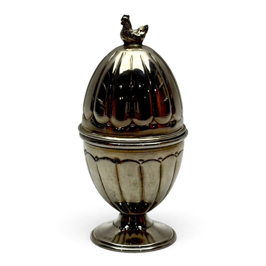 Zilveren eierwarmhouder, Ophalen of Verzenden, Zilver
