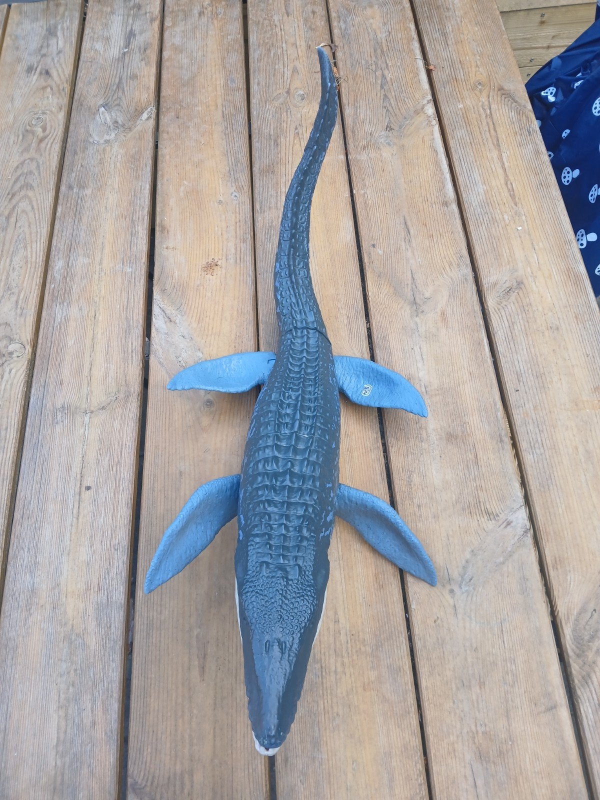 Zwemdino Mosasaurus speelgoedfiguur, Ophalen of Verzenden, Zo goed als nieuw