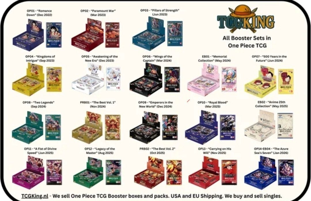 one piece..ik ruil tegen One Piece booster box, Ophalen of Verzenden