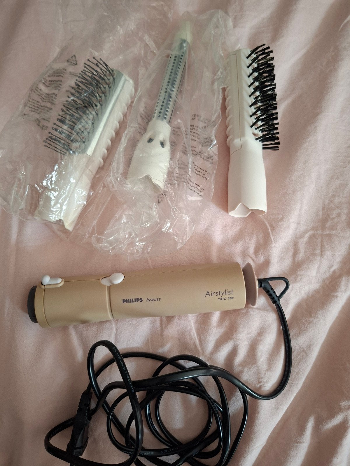 Philips Airstylist Trio 300 - Föhnborstelset, Witgoed en Apparatuur, Ophalen of Verzenden, Gebruikt, Haarverzorging