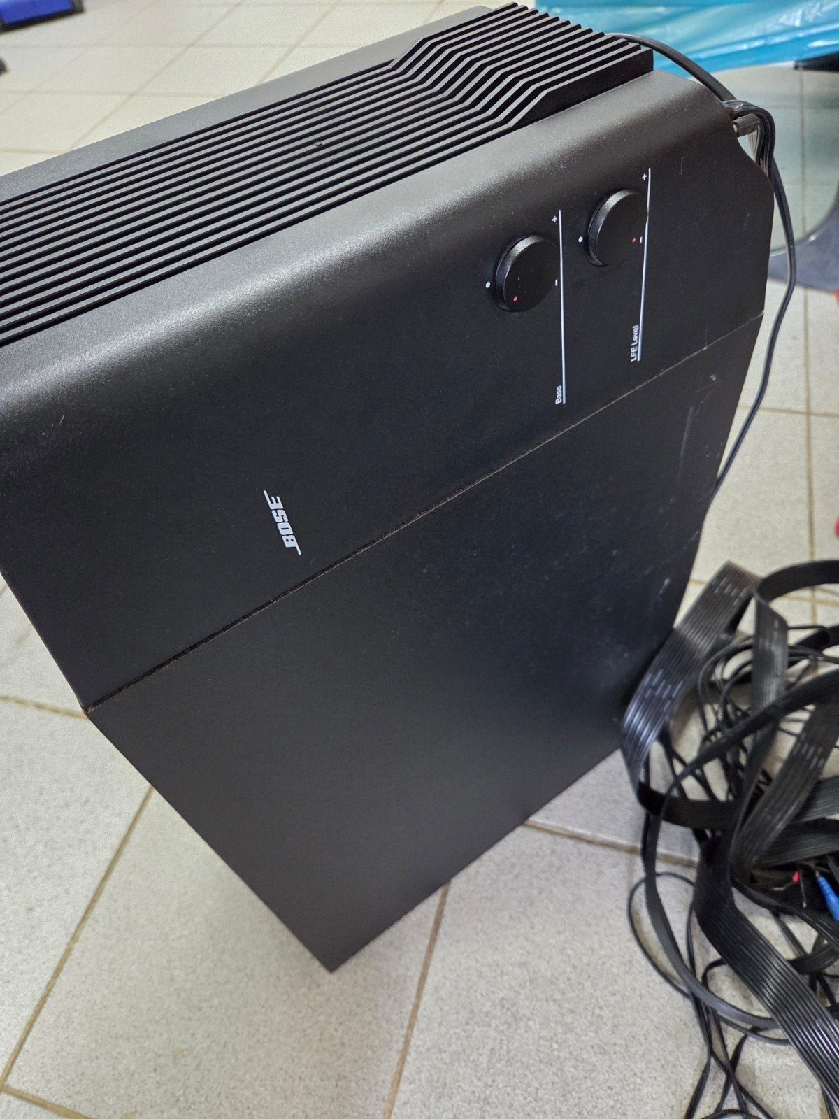 Bose Acoustimass 15 Basmodule / Subwoofer + Kabels, 70 watt of meer, Overige spelers, Ophalen, Overige merken