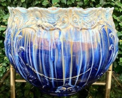 gezocht thulin vaas cachepot bloempot art nouveau  vazen, Ophalen of Verzenden