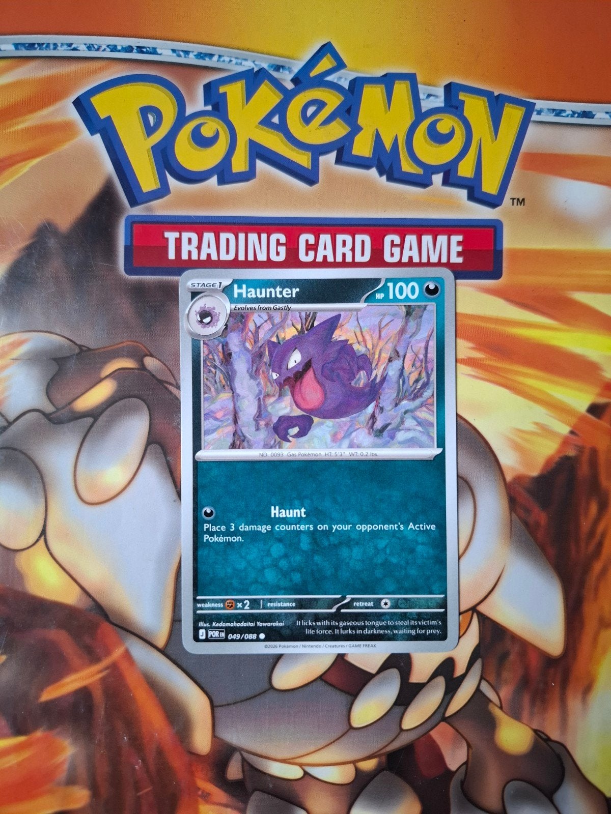 Haunter 049/088 Perfect Order pokemon kaart nm-mint, Ophalen of Verzenden, Zo goed als nieuw, Losse kaart