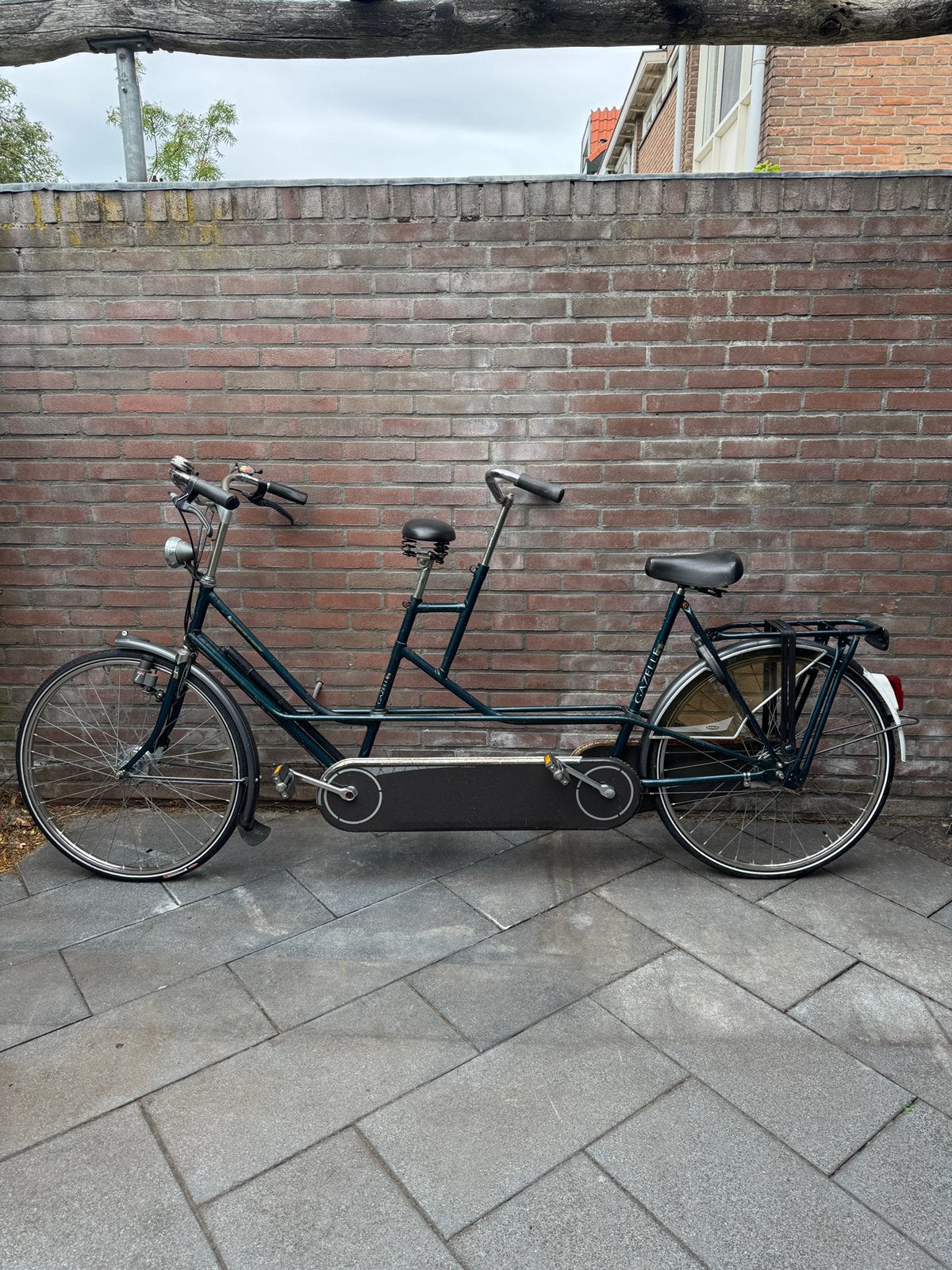 Gazelle vintage Tandem, Fietsen en Brommers, Fietsen | Tandems, 55 cm of meer, Ophalen, Gebruikt, Minder dan 10 versnellingen
