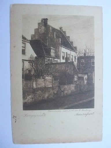 P286 Amersfoort - Langegracht, Verzenden, 1920 tot 1940, Ongelopen, Utrecht