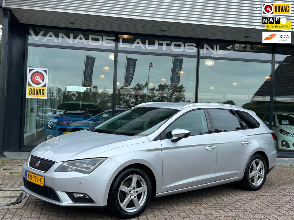 Seat Leon ST EcoTSI Style Connect Navi Camera Cruise Trekhaa, Auto's, Seat, Bedrijf, Te koop, Leon, ABS, Achteruitrijcamera, Airbags