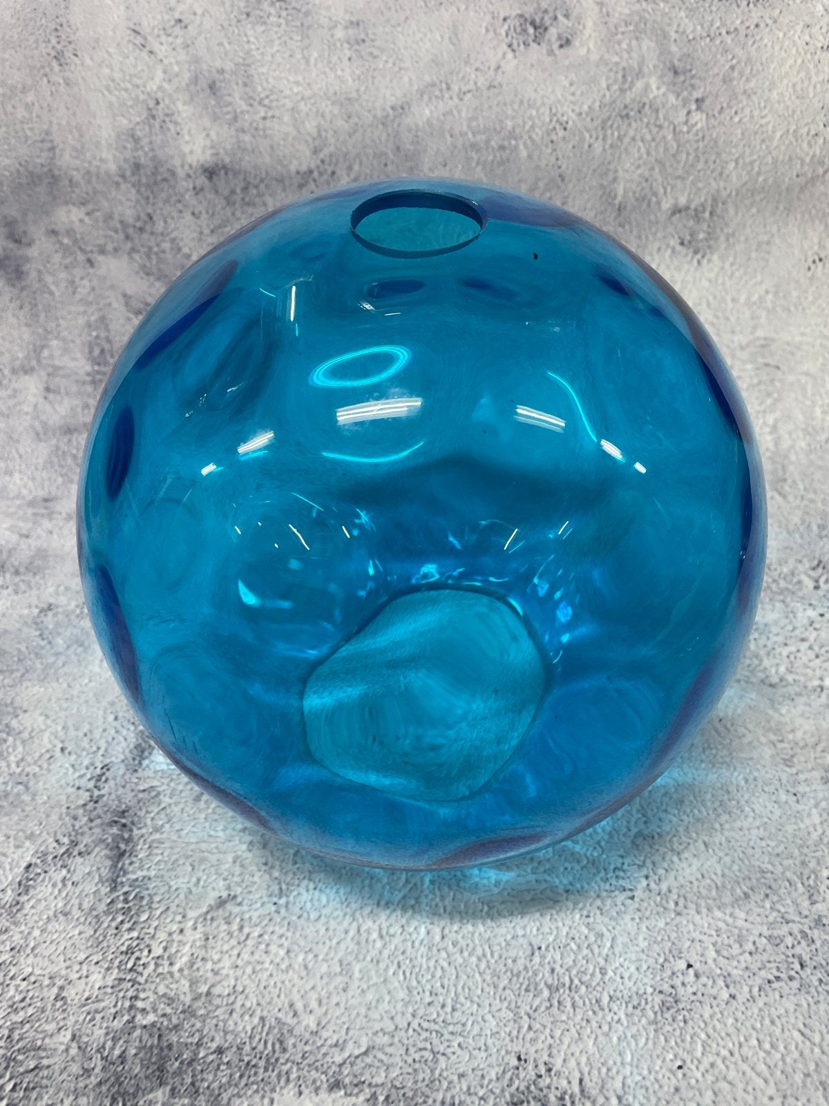 Made Ilaria glazen bol voor hanglamp 20 cm blauw, Huis en Inrichting, Ophalen of Verzenden, Gebruikt, Glas