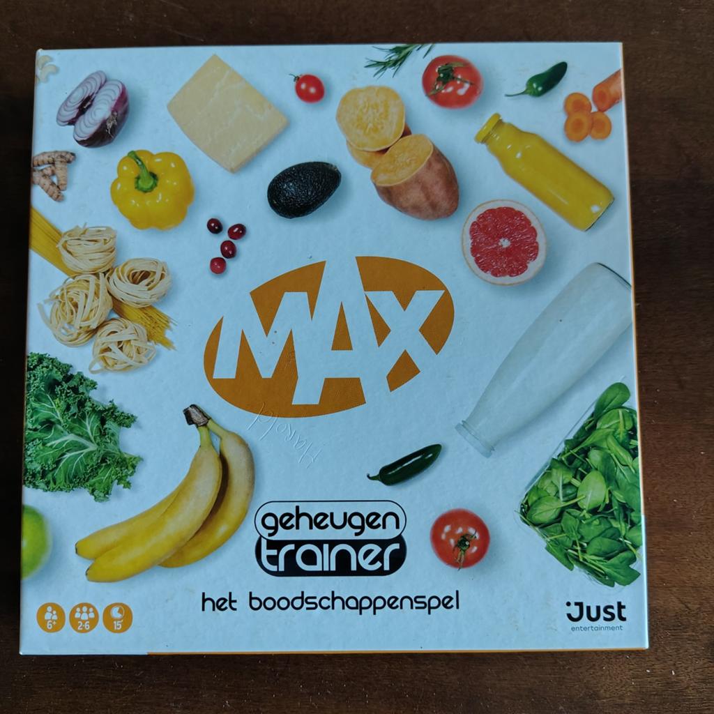 Max geheugentrainer boodschappenspel - pocketeditie, Ophalen, Zo goed als nieuw