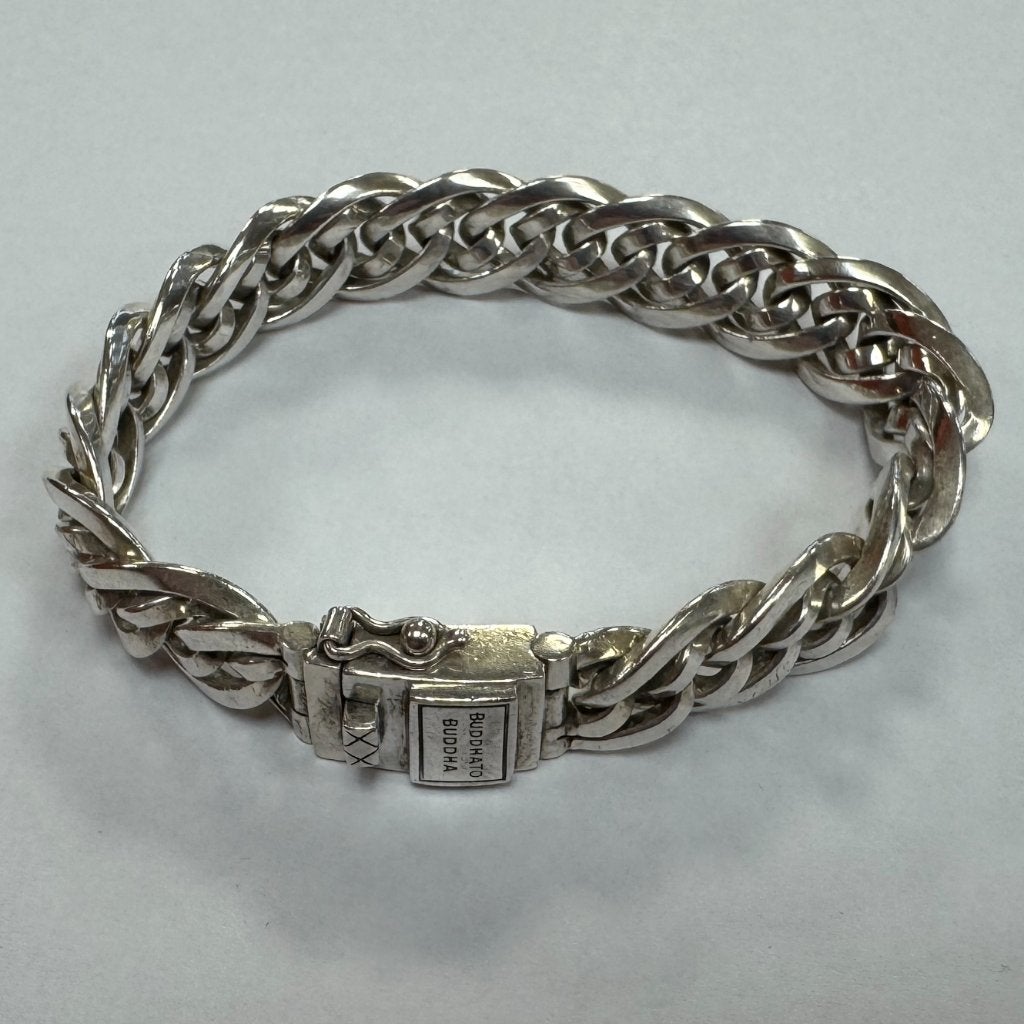Buddha to Buddha Armband Nathalie XS Zilver | 19CM, Dordrecht@usedproducts.nl, Toulonselaan 72, Ophalen of Verzenden, Zo goed als nieuw