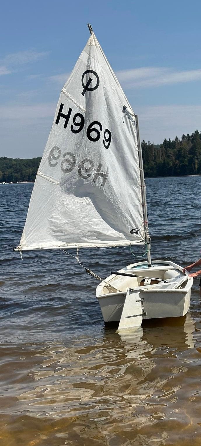 Optimist, Watersport en Boten, Ophalen, Gebruikt, Overige typen, Minder dan 15 m²