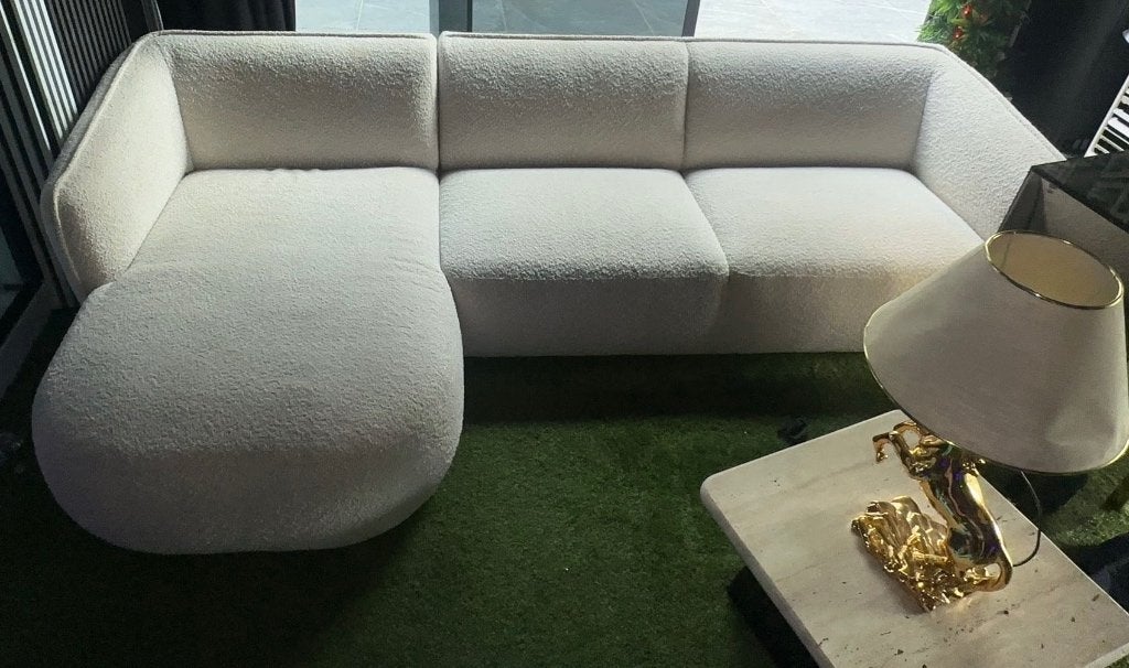 Bank met fauteuils, Huis en Inrichting, Ophalen, 250 tot 300 cm, Hoekbank, Driepersoons